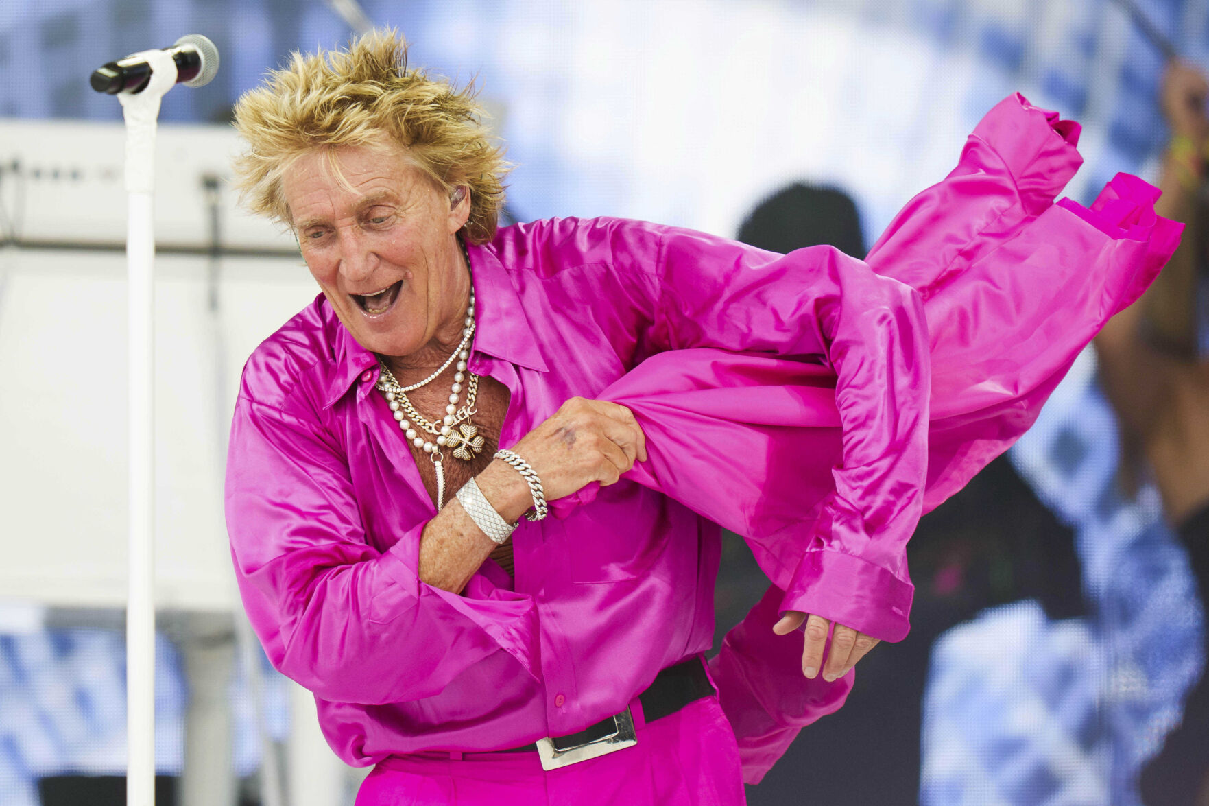 Britain Glastonbury Music Festival Day 5